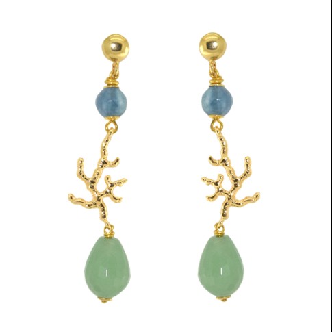 Van Gogh Gemstone earrings blossom branches, by Miccy’s®