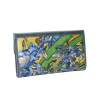 Van Gogh Wallet leather & silk Irises