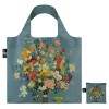 Bag Vincent's flowers blue, LOQI x Van Gogh Museum