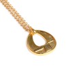 Van Gogh 22kt Goldplated pendant necklace Irises, by Erwin Pearl®