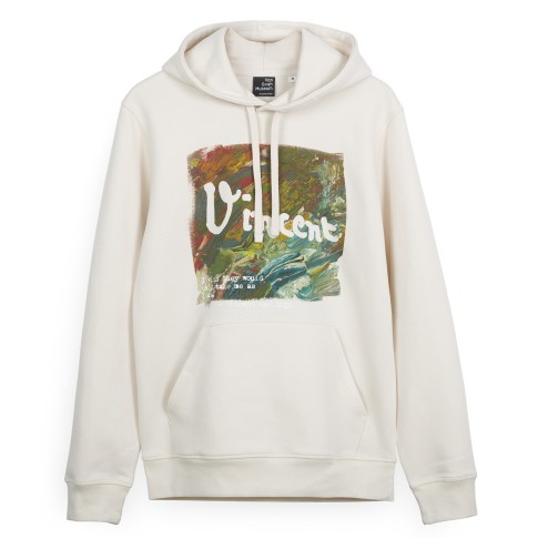 Van Gogh Hooded Sweater Brushstrokes