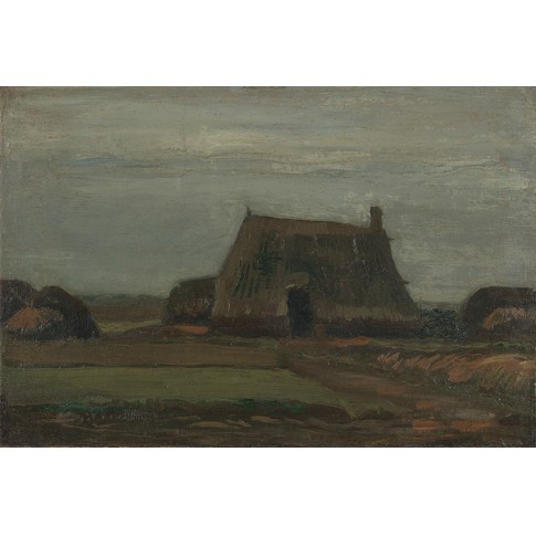 Van Gogh Giclée, Boerderij met turfhopen