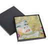 Large silk scarf Klimt Water Serpents II