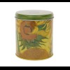 Syrup waffles in a tin, Van Gogh Sunflowers