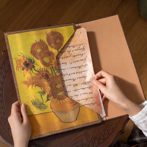 Paperblanks Carpeta portadocumentos Girasoles