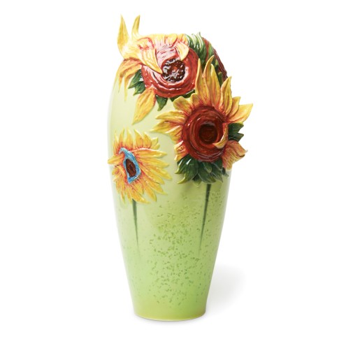 Florero de porcelana Franz Collection® Van Gogh, Los girasoles