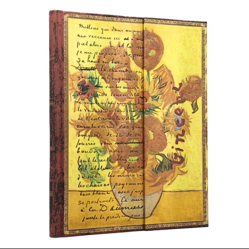 Paperblanks Cuaderno de bocetos Girasoles 18 × 23 cm