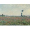 Art print Monet, Champ de coquelicots