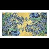 Pañuelo de seda para mujer, Lirios 105 x 195