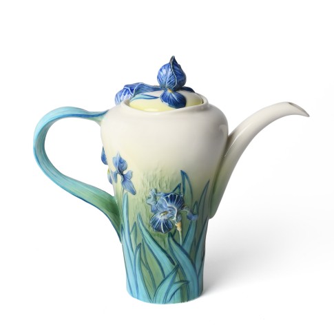 Tetera de porcelana Van Gogh Franz Collection®, Lirios