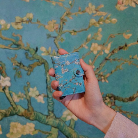 Secrid x Van Gogh Museum Miniwallet Almendro en flor