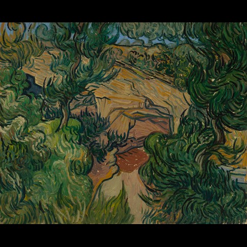 Van Gogh Giclée, Ingang van een steengroeve