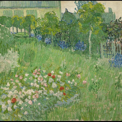 Van Gogh Giclée, De tuin van Daubigny