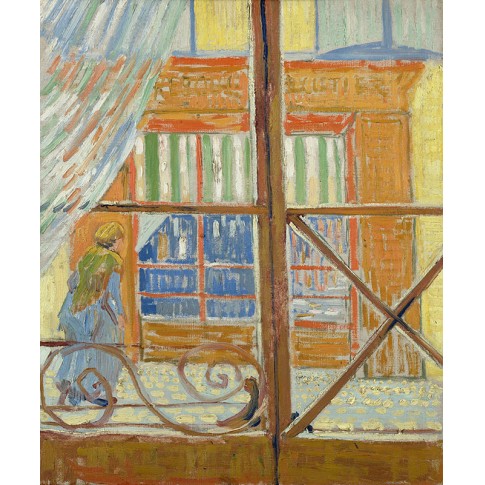 Van Gogh Giclée, View of a Butcher's Shop