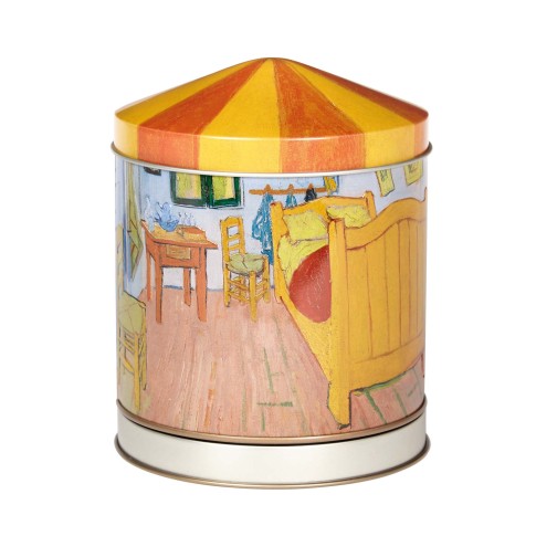 Stroopwafels en lata carrusel musical – Van Gogh El dormitorio