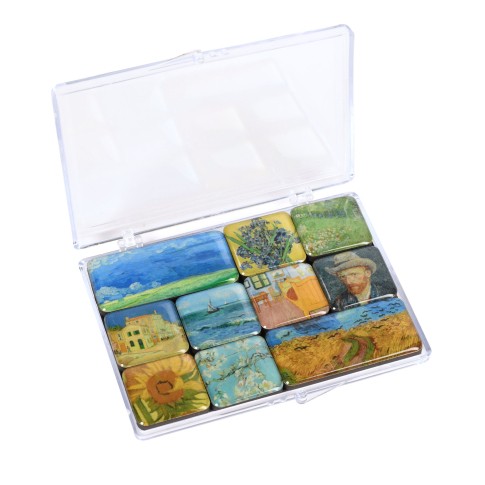 Set de imanes pequeños Van Gogh