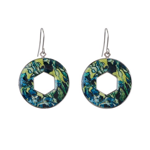 Pendientes Van Gogh, Lirios