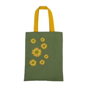Bolso Tote Van Gogh – Bordado de Girasoles