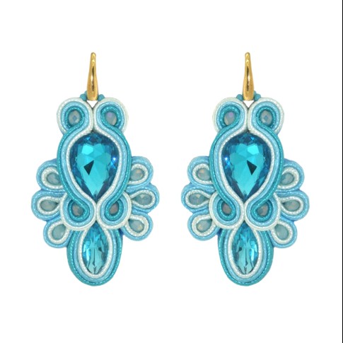 Van Gogh Velvet Dreams pendientes Almendro en flor, de Miccy’s®