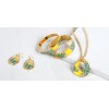 Van Gogh Goldplated bangle Irises, by Erwin Pearl