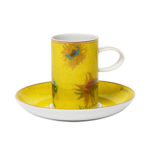 Taza de café Van Gogh Vista Alegre®, Los girasoles