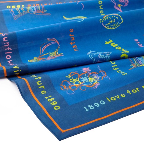 Pañuelo bandana Van Gogh Sketch