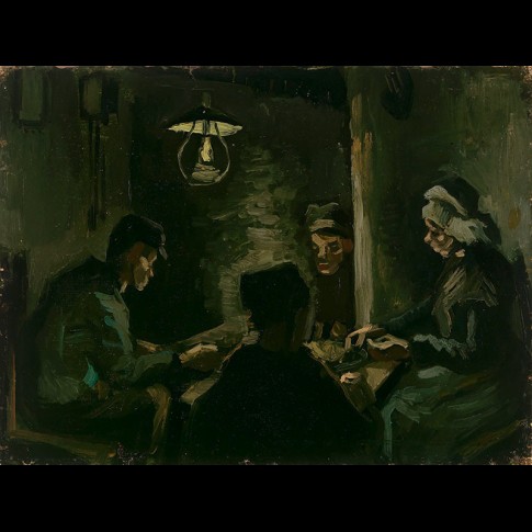 Van Gogh Giclée, Studie voor `De aardappeleters'