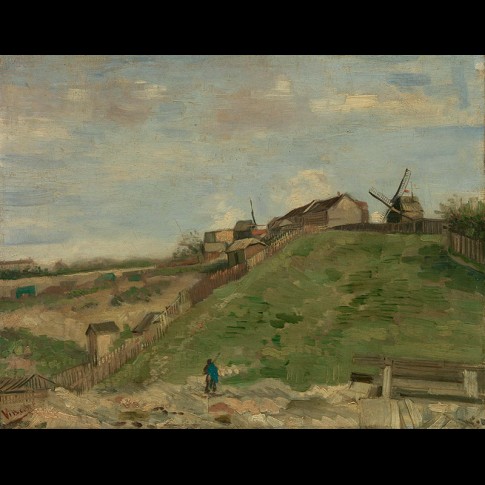 Van Gogh Giclée, De heuvel van Montmartre met steengroeve