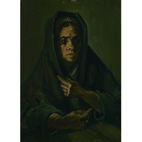 Van Gogh Giclée, Woman with a Mourning Shawl