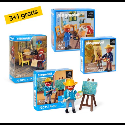 PLAYMOBIL Van Gogh – set de 4