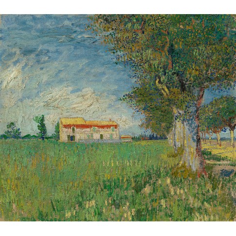 Van Gogh Giclée, Boerderij in het koren