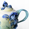 Tetera de porcelana Van Gogh Franz Collection®, Lirios