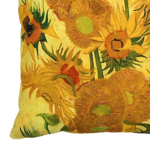 Funda de cojín Van Gogh, Los girasoles