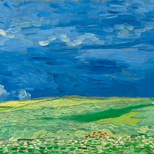 Van Gogh Giclée, Korenveld onder onweerslucht