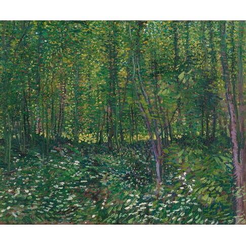 Van Gogh Giclée, Trees and Undergrowth