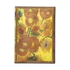 Paperblanks Cuaderno de notas Girasoles 12,5 × 18 cm