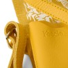 Bandolera piel amarilla Girasoles – Keecie