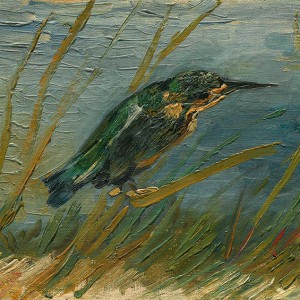 Van Gogh Giclée, IJsvogel aan de waterkant
