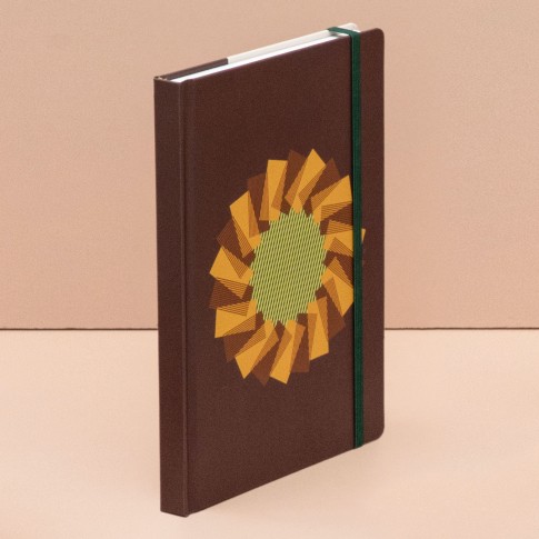 Cuaderno A5 Girasoles - Raw Color