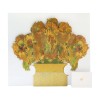 Origamo x Van Gogh Museum Tarjeta 3D Pop-Up Girasoles large