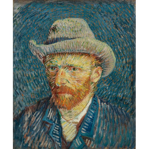 Van Gogh Giclée, Zelfportret met grijze vilthoed