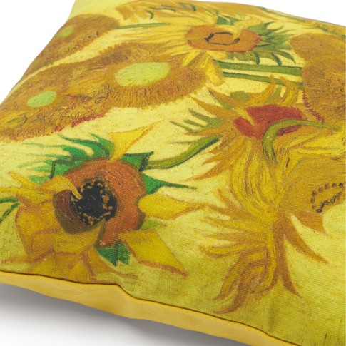 Funda de cojín Van Gogh, Los girasoles