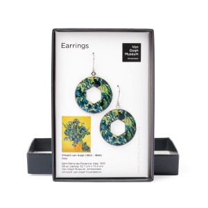 Pendientes Van Gogh, Lirios