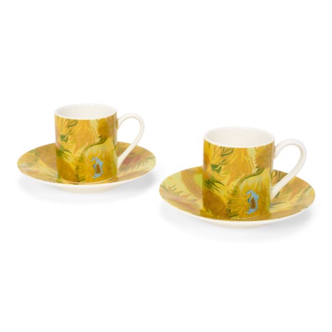 Set tazas café Van Gogh, Los girasoles