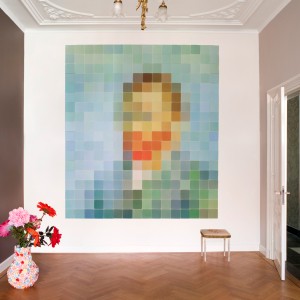 IXXI Van Gogh, Autorretrato PIXEL 160 x 180