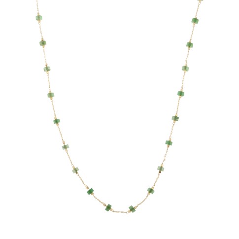 Van Gogh Necklace with aventurine gemstones, by Ellen Beekmans®