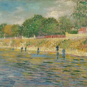 Van Gogh Giclée, Oever van de Seine