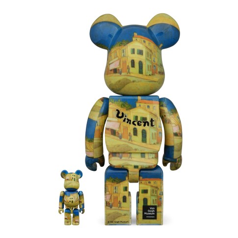 BE@RBRICK 100% and 400% The Yellow House (The Street)