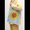 Bolsa tote azul Girasoles - Raw Color