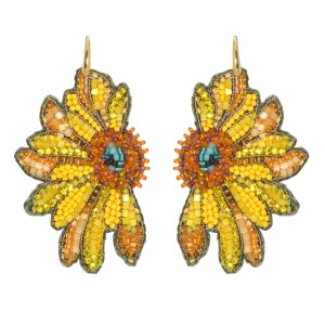 Van Gogh PatchArt pendientes Los Girasoles, de Miccy’s